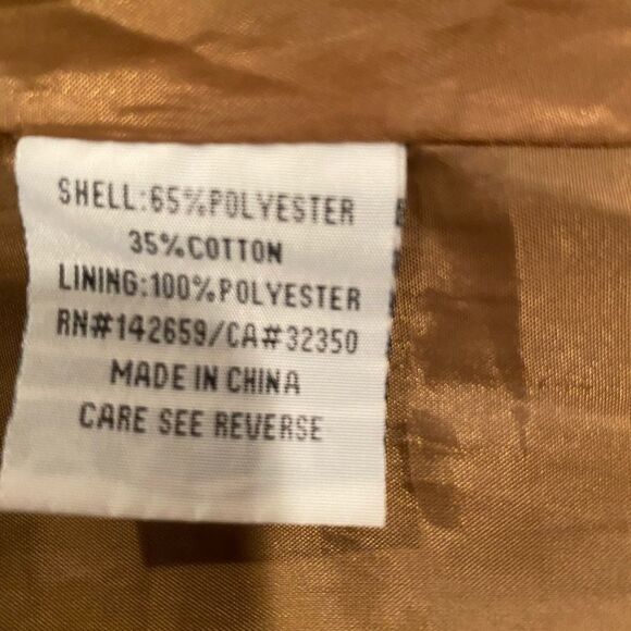 Rusty Color Block Lined Jacket Size Small - Picture 5 of 14